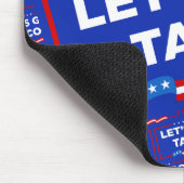 Laten we gaan Taco Trump altijd kippen uit grappig Muismat (Hoek)