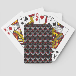 Laten we gaan Taco Trump altijd kippen uit grappig Pokerkaarten