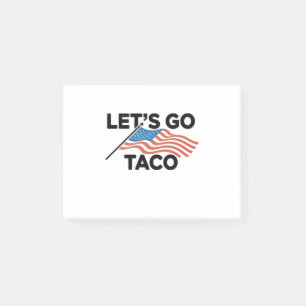 Laten we gaan taco Trump altijd kippen uit Post-it® Notes