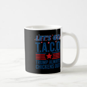 Laten we gaan Taco Trump altijd laat het afweten G Koffiemok