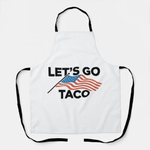 Laten we gaan TACO Trump stapt altijd uit Schort