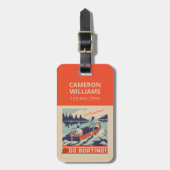 Laten we gaan varen bagagelabel (Voorkant verticaal)