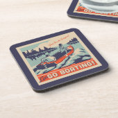 Laten we gaan varen bier onderzetter (Linkerzijde)