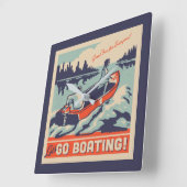 Laten we gaan varen vierkante klok (Hoek)