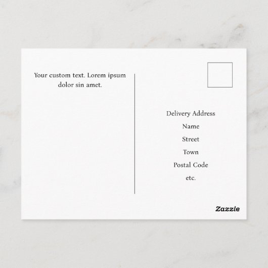 Laten we gaan vissen - schattige pinguïn cartoon k briefkaart (Achterkant)