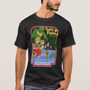 Laten we gaan vissen t-shirt