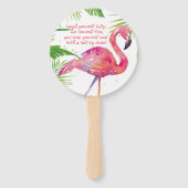 Laten we gaan vliegen handwaaier (Voorkant)