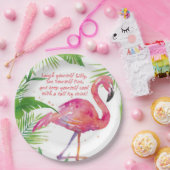 Laten we gaan vliegen papieren bordje (Feest)