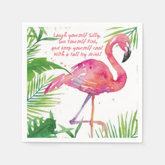 Laten we gaan vliegen servet (Voorkant)