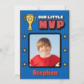 Laten we gaan - Voetbal met foto Kaart (Achterkant)