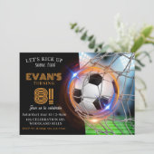 Laten we gaan, Voetbalfeest, Voetbal thema Kaart (Staand voorkant)