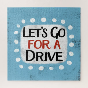 Laten we gaan voor een drive puzzel