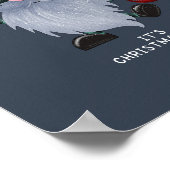 Laten we gaan voor een feestelijke en speelse kers poster (Hoek)