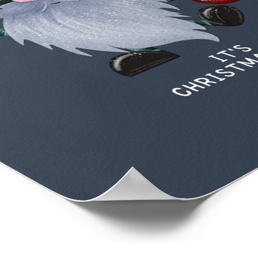 Laten we gaan voor een feestelijke en speelse kers poster (Hoek)