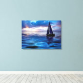 Laten we gaan winkelen canvas afdruk (Insitu (Houten vloer))