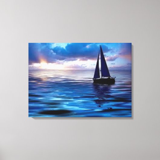 Laten we gaan winkelen canvas afdruk (Voorkant)