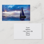 Laten we gaan winkelen visitekaartje (Voorkant / Achterkant)