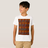Laten we gaan Zebra Safari Art Print / Graphic T-shirt (Voorkant volledig)