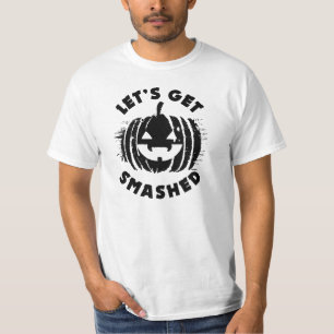 Laten we gaan zeuren Funny Drink Quote Halloween T-shirt