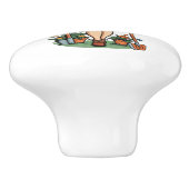 Laten we Garden Thunder_Cove Keramische Knop (Zijkant)