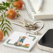 Laten we Garden Thunder_Cove Sleutelhanger (Voorkant Rechts)