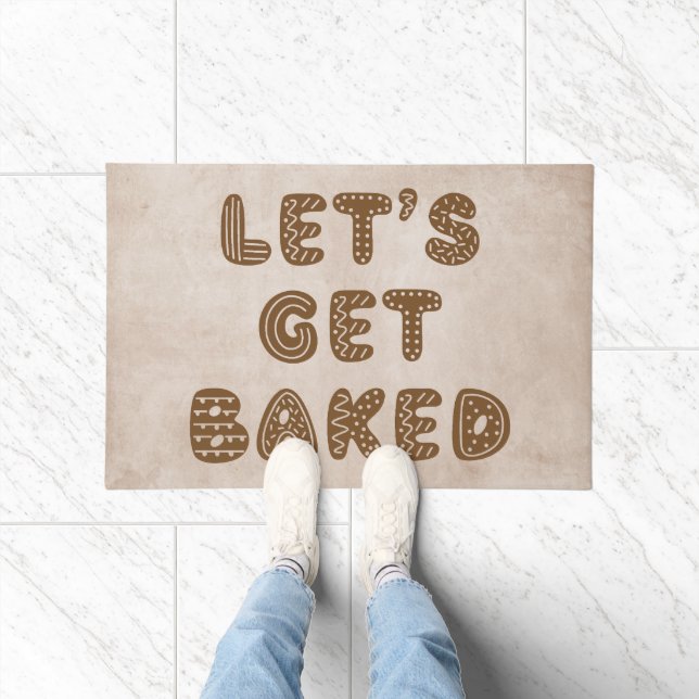 Laten we gebakken peperkoekjes halen deurmat (Binnen)