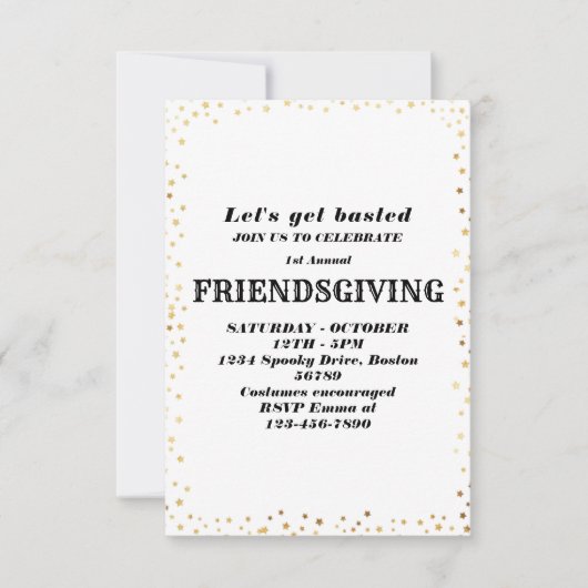 Laten we gebastd worden | Vrijwillige uitnodiging (Voorkant)