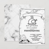 Laten we gebastd worden | Vrijwillige uitnodiging (Voorkant / Achterkant)