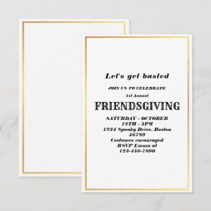 Laten we gebastd worden   Vrijwillige uitnodiging