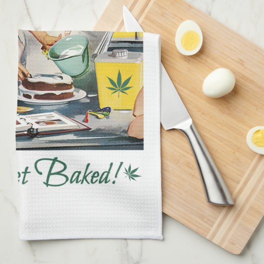 LATEN WE GEFACHTE grappige Pun KRIJGEN Theedoek (Quarter Fold)