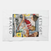 LATEN WE GEFACHTE grappige Pun KRIJGEN Theedoek (Horizontaal)