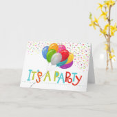 Laten we gekookt worden! (Verjaardag Kaart) Kaart (Gele Bloem)