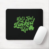 Laten we geluk hebben - Ierse erfgoed St. Patrick' Muismat (Met muis)