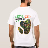 Laten we geluk hebben - Irish Luck and Laughter T-shirt (Achterkant)