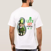 Laten we geluk hebben - Irish Music T-shirt (Achterkant)