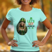 Laten we geluk hebben - Laten we onze bril optille T-shirt