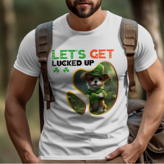 Laten we geluk hebben - Leprechaun's Hide and Seek T-shirt