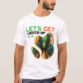 Laten we geluk hebben - Leprechaun's Pot of Fun T-shirt (Voorkant)