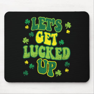 Laten we geluk hebben St. Patrick's Day Schattig K Muismat