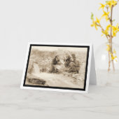 Laten we genieten van rijke panning Gold SD 1889 Kaart (Gele Bloem)