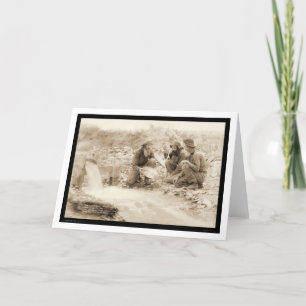 Laten we genieten van rijke panning Gold SD 1889 Kaart