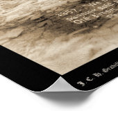 Laten we genieten van rijke panning Gold SD 1889 Poster (Hoek)