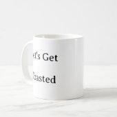 Laten we geroosterde Mok krijgen - Funny Camping C (Voorkant links)