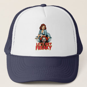Laten we gestoord raken – Retro Pin-Up & Griezeld Trucker Pet