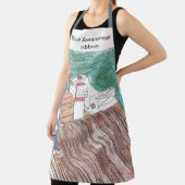 "Laten we Gevist gaan" Schort (Insitu)