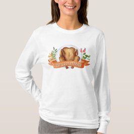 Laten we gevulde Thanksgiving Turkije halen T-shirt