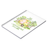 "Laten we gewoon gaan" - Retro Camper Caravan Notitieboek (Linkerzijde)