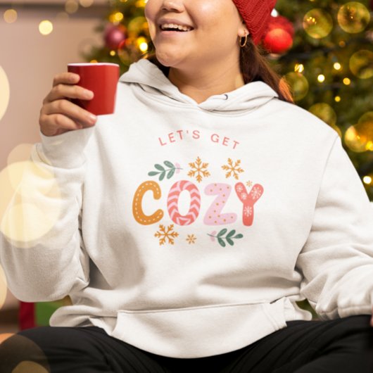 Laten we gezellig kerstvakantie krijgen hoodie