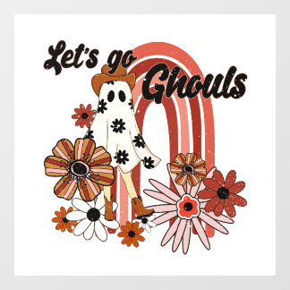 Laten we Ghouls gaan Raamsticker