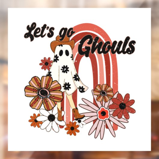 Laten we Ghouls gaan Raamsticker (Vel 2)